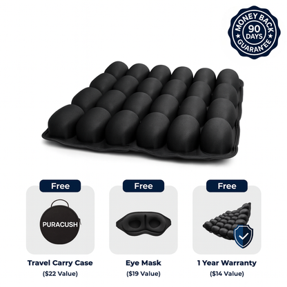 PuraCush™ – Finally, Enjoy Every Trip Without Pain