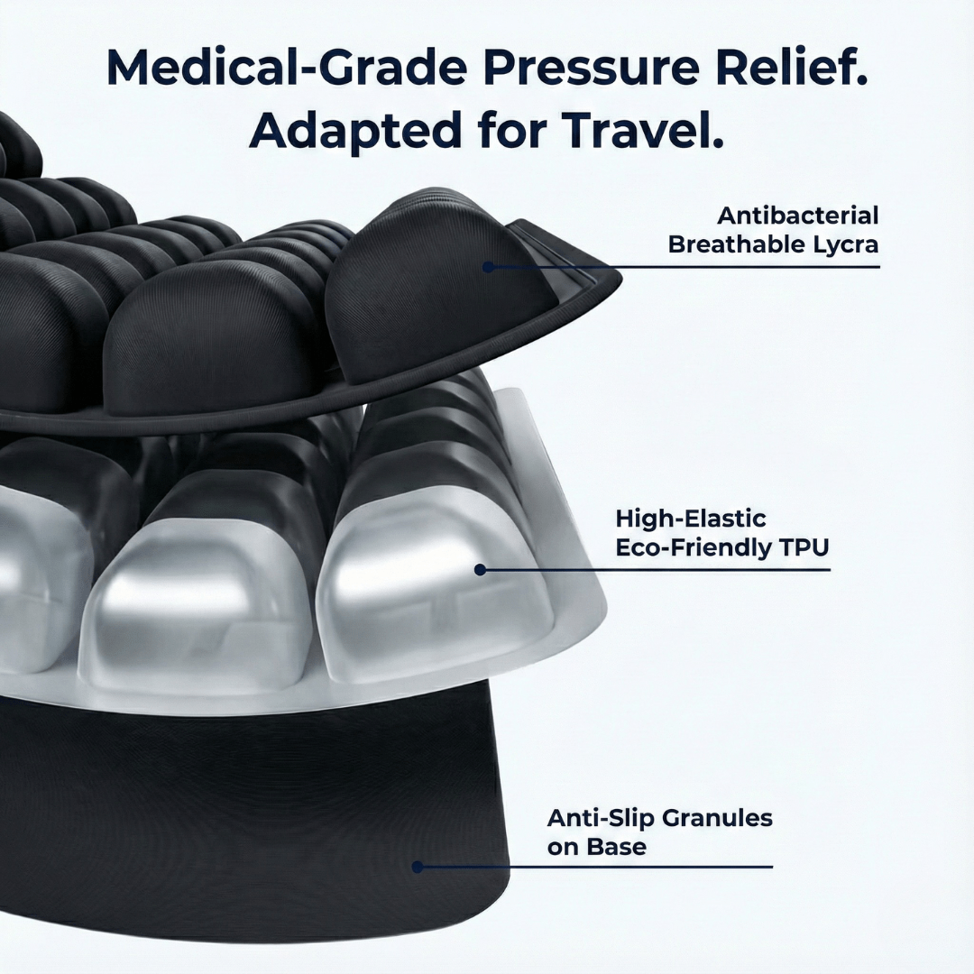 PuraCush™ – Finally, Enjoy Every Trip Without Pain