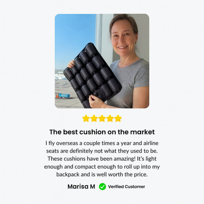 PuraCush™ – Finally, Enjoy Every Trip Without Pain